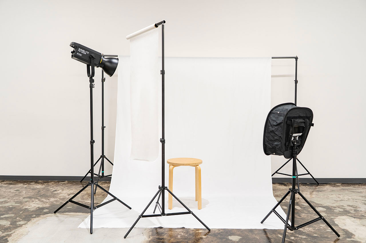 SUNCAC STUDIO - プロフェッショナル商品撮影スタジオの様子